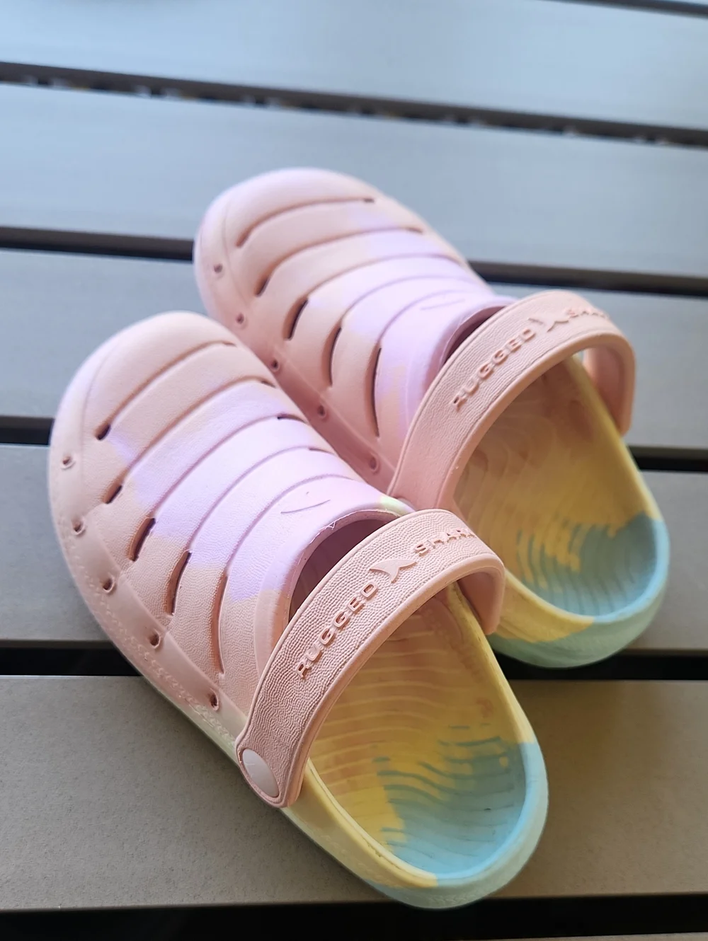 Rugged Shark Toddler Molded EVA Clogs
